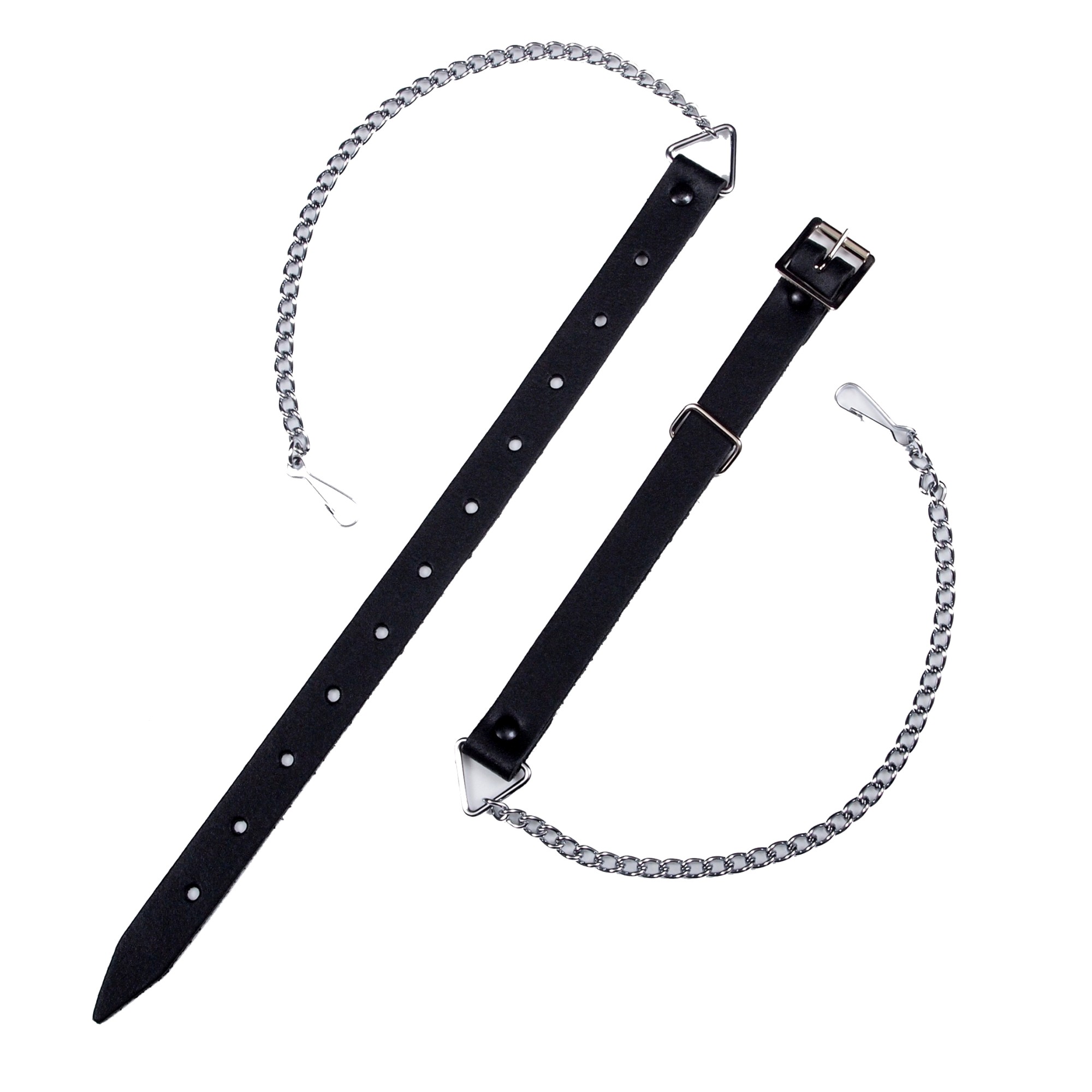 Black Leather Sporran Chain